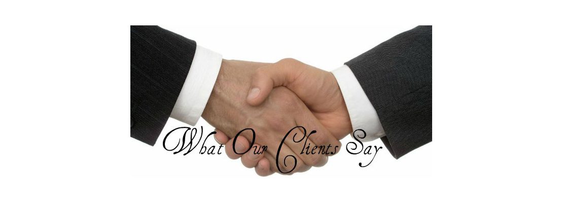 Client testimonials regarding the services of the Law Office of Leslie Van Alstine